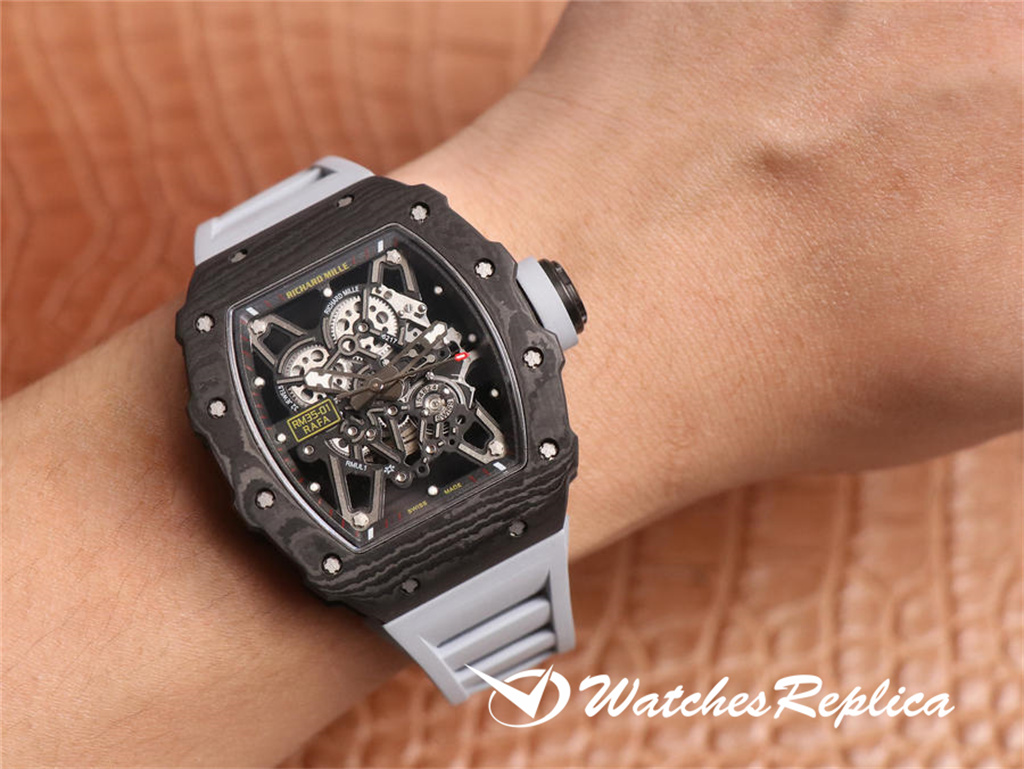 Replica Geweldige hot Richard Mille RM035-01-serie (gesloten bodem) horloge-9