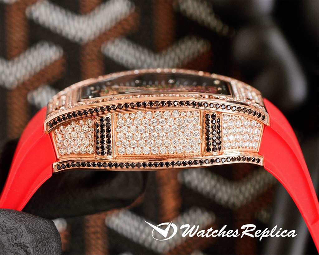 Replica hete goedkope Richard Mille RM26-01 sieraden uurwerk horloge-6